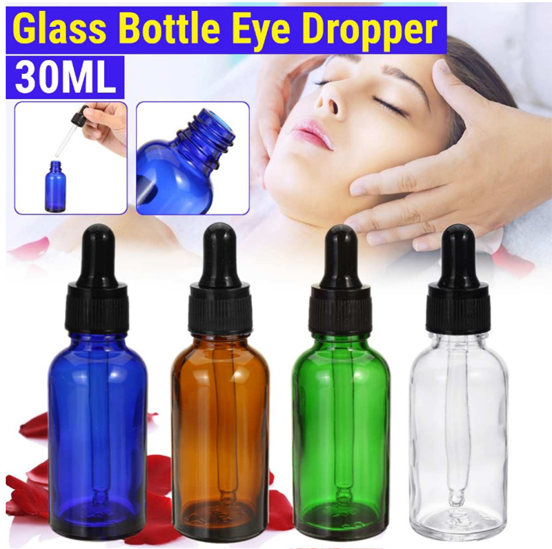 Private Label Wholesale cosmetic glass serum bottle 10ml 15ml 20ml 30ml empty serum bottles
