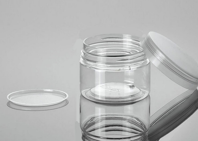 Private label 200ml plastic cosmetic container 150ml cosmetic jar 50ml face mask jar