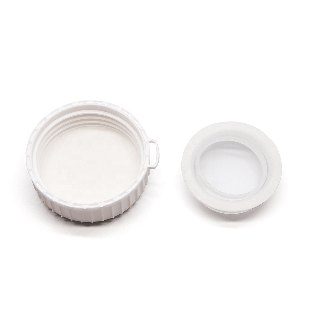 Private label 200ml white aluminum plastic pill bottle