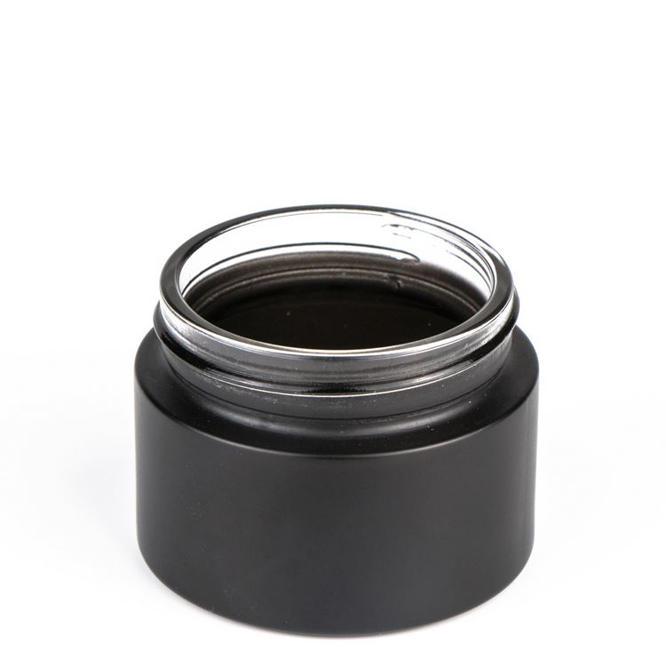 Private label 20g 30g 50g 100g 200g cosmetic glass cream jar with screw cap