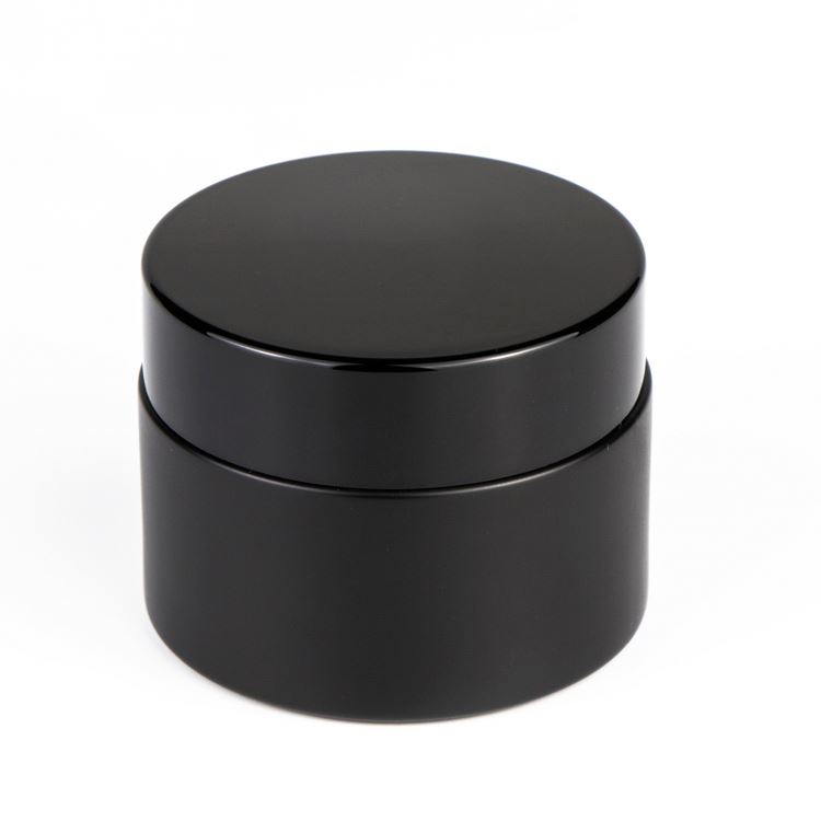 Private label 20g 30g 50g 100g 200g cosmetic glass cream jar with screw cap