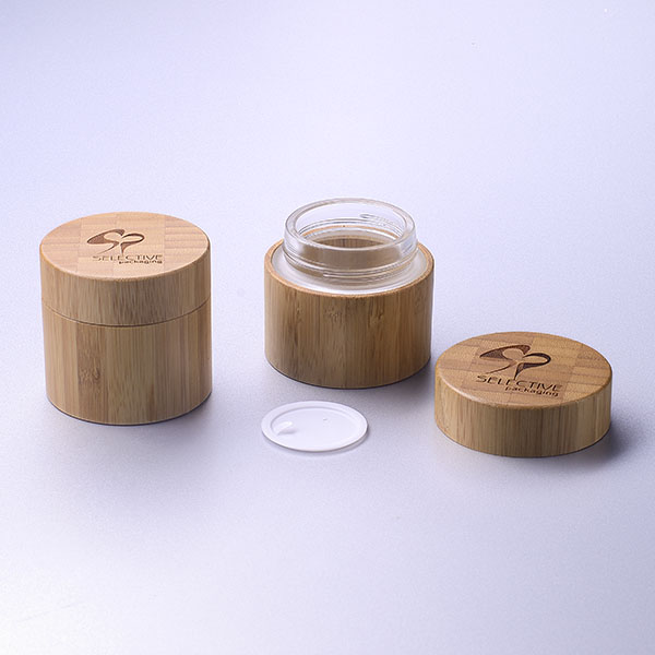 Private label 5ml 15ml 30ml 50ml 100ml cosmetic glass cream jar with screw cap