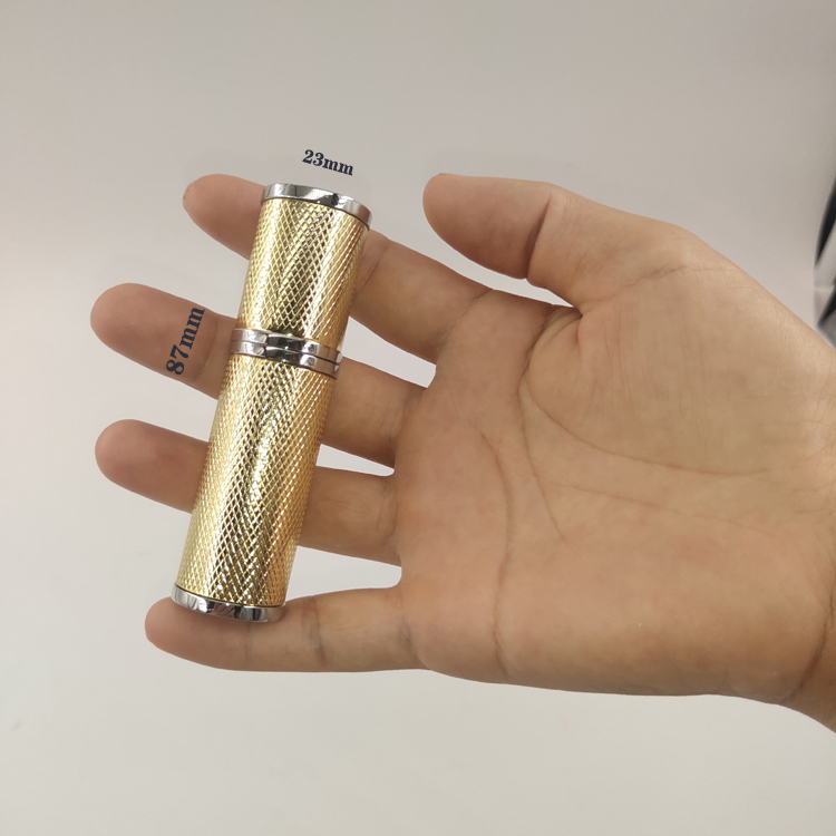 Private logo travel refill crimping pump spray bottle wholesale refillable perfume atomizer