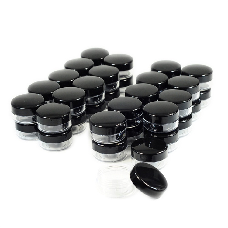 Product available 5g sample plastic small jars for cream