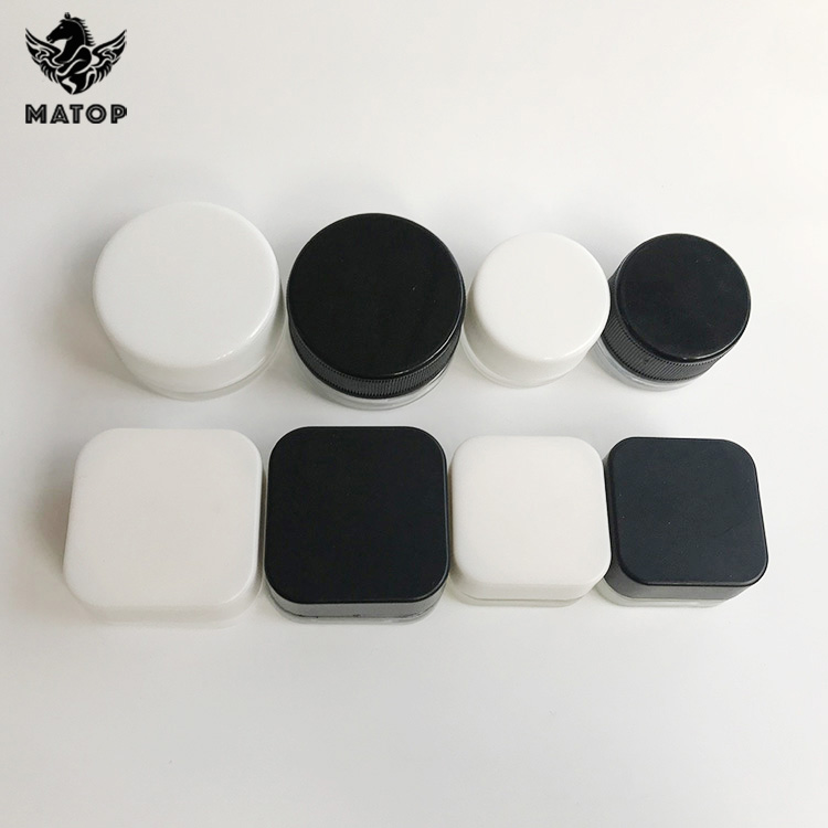 Production wholesale 3ml glass jar for hemp concentrate