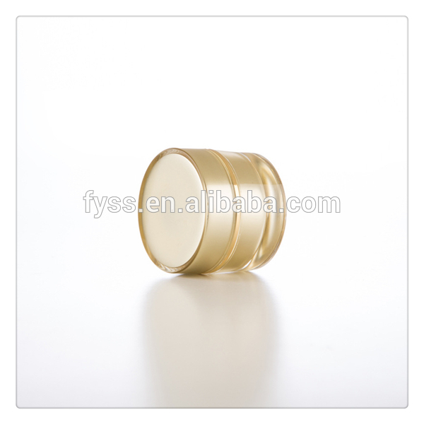 Professinal round shape luxury cosmetics cream empty acrylic jar