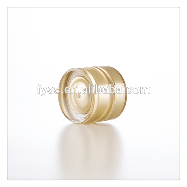Professinal round shape luxury cosmetics cream empty acrylic jar
