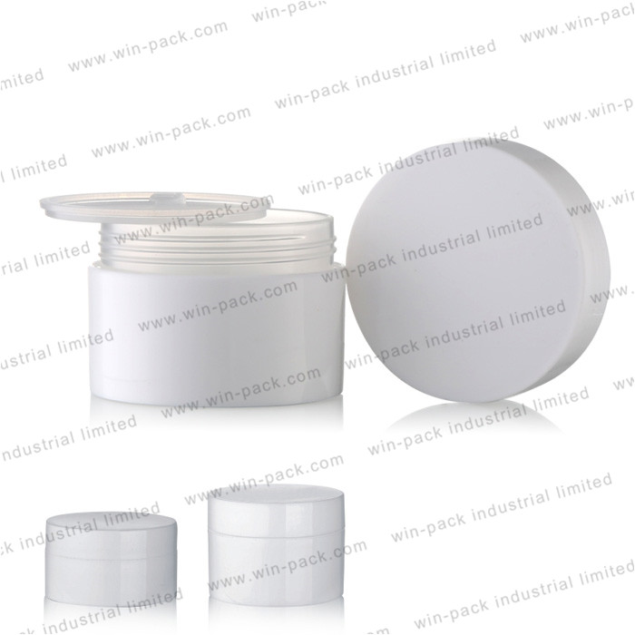 Professional 200g 250g beauty round body cream container pp jar