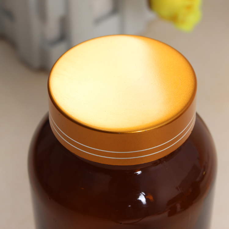 Professional 2020 50Ml Amber Glass Pill Capsule Bottle