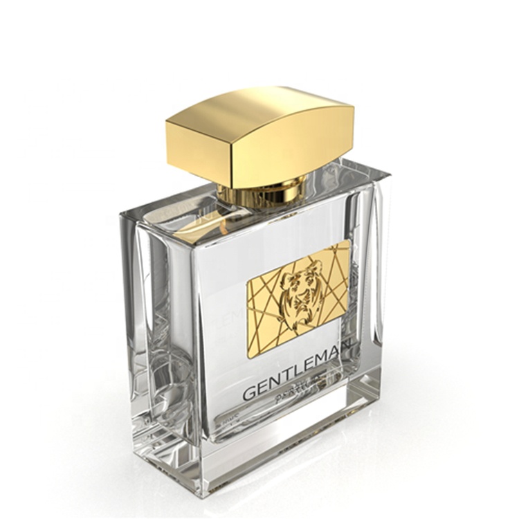 Professional Custom Eco-friendly Recyclable 100ml Square Shape Empty Perfume Pump Spray Glass Bottle