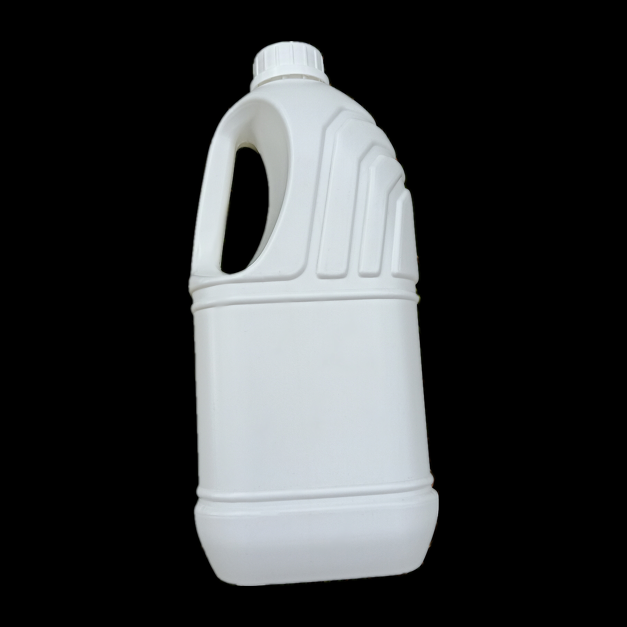 Professional Custom White PE Plastic Detergent Bottles With Lids Wholesale