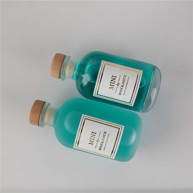 Professional Factory 500Ml Glass Juice Bottles Wholesale Juice Bottles Disposable Juice Packaging Bottles