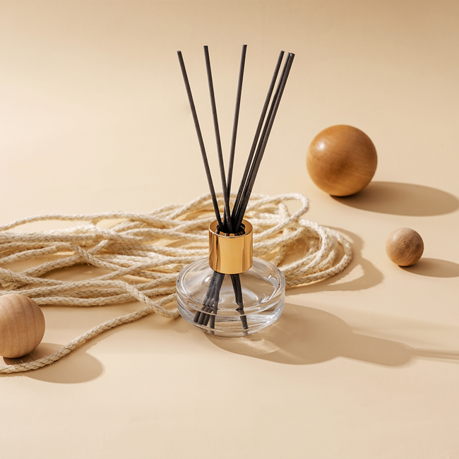 Professional Factory Directly Home Decorative Luxury Aroma Reed Diffuser Glass Bottle