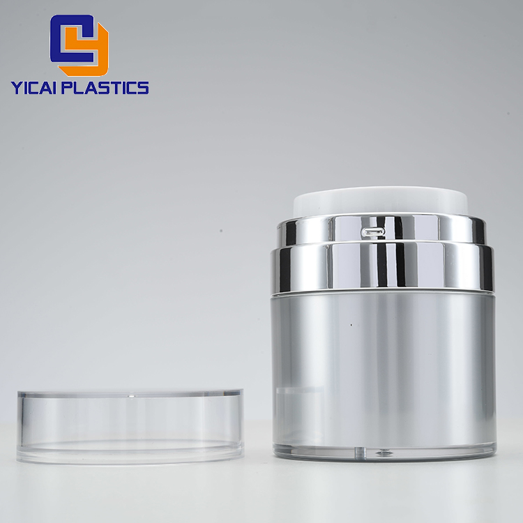 Professional Made High Quality Cheap Price Airless Cream Acrylic Plastic Cosmetic Airless Jar