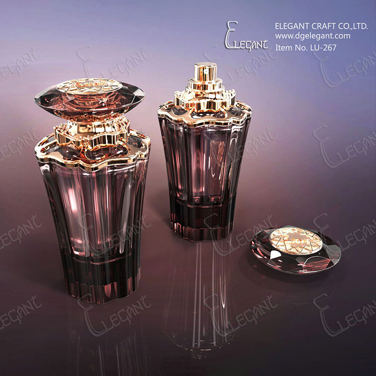 Professional Manufacture Custom  Empty Cosmetic Luxury Perfume Glass Bottles