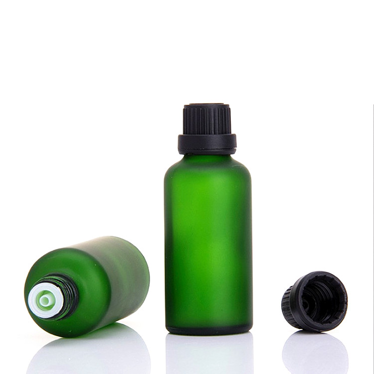 Professional Manufacturer Frosted Pink Pill Glass Bottle from China