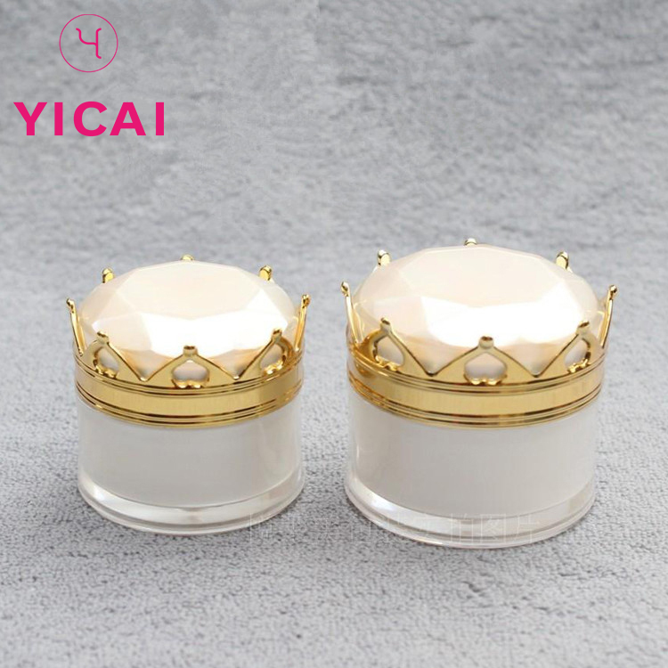 Professional Manufacturer High Quality 15g Round Acrylic Cosmetic Seal Jar
