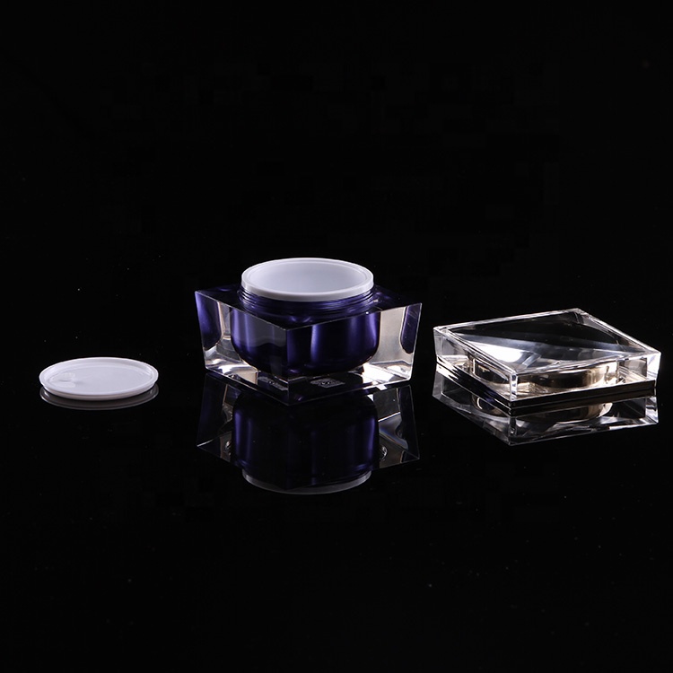 Professional Plastic Acrylic Cosmetic Jar