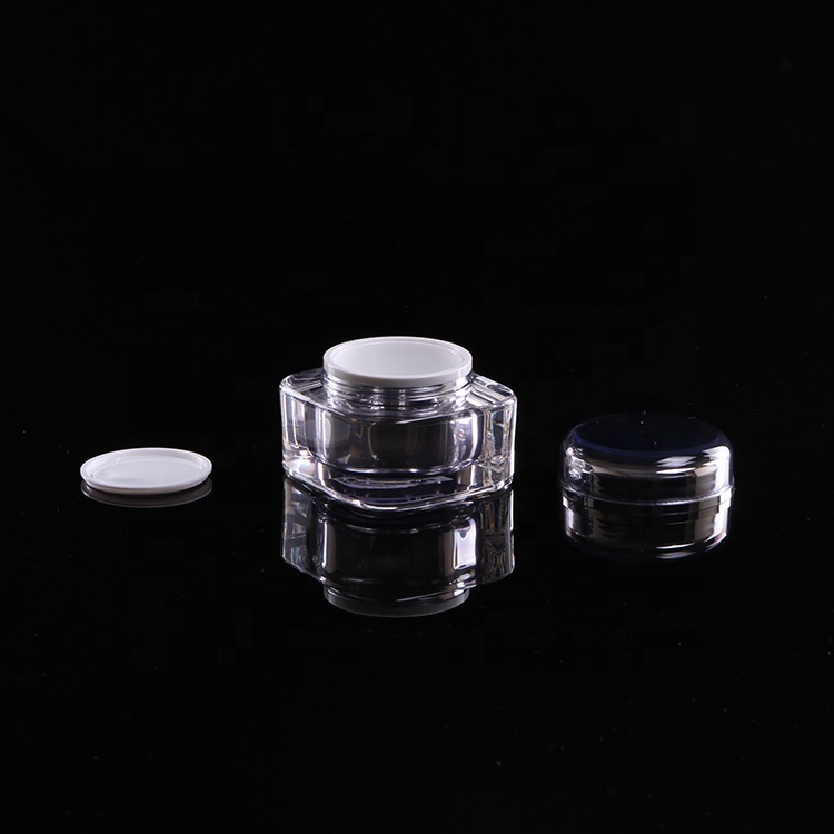 Professional Plastic Acrylic Cosmetic Jar