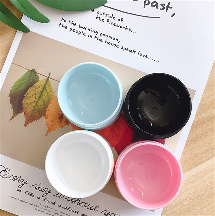Professional Supplier 5g Eye Cream Matte Black 80g PP Frosted Jars Bottle 30g Lotion Jar for Face Cream packaging
