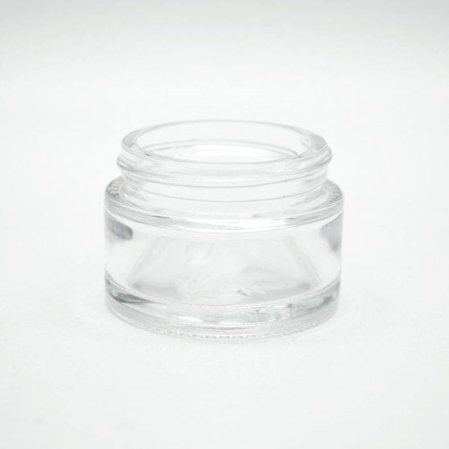 Professional factory supply 50g glass jar / glass cosmetic jars/glass cream jar