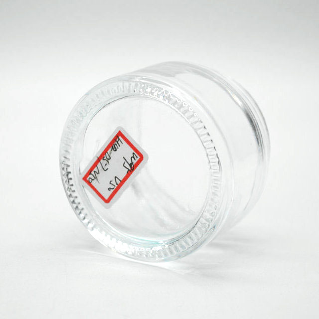 Professional factory supply 50g glass jar / glass cosmetic jars/glass cream jar