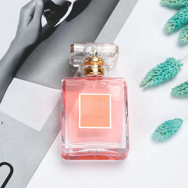 Professional manufacturers supply unique clear custom logo clear 30ml design perfume bottle