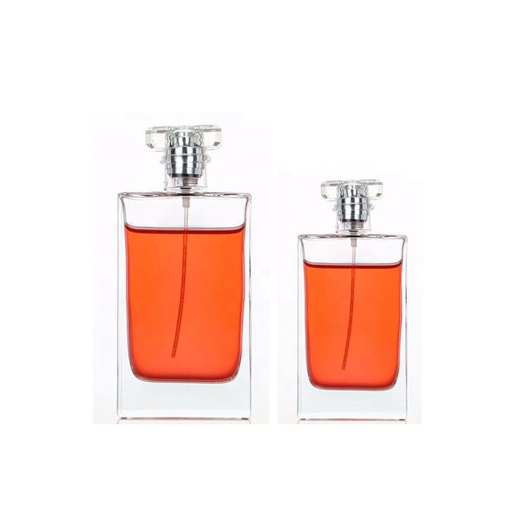 Professional manufacturers supply unique clear custom logo clear 30ml design perfume bottle
