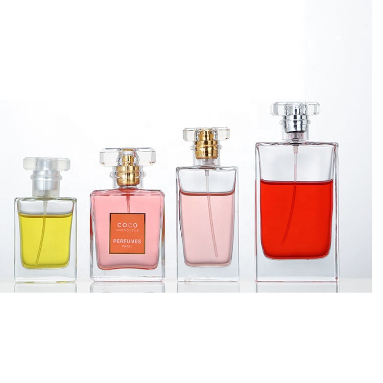 Professional manufacturers supply unique clear custom logo clear 30ml design perfume bottle