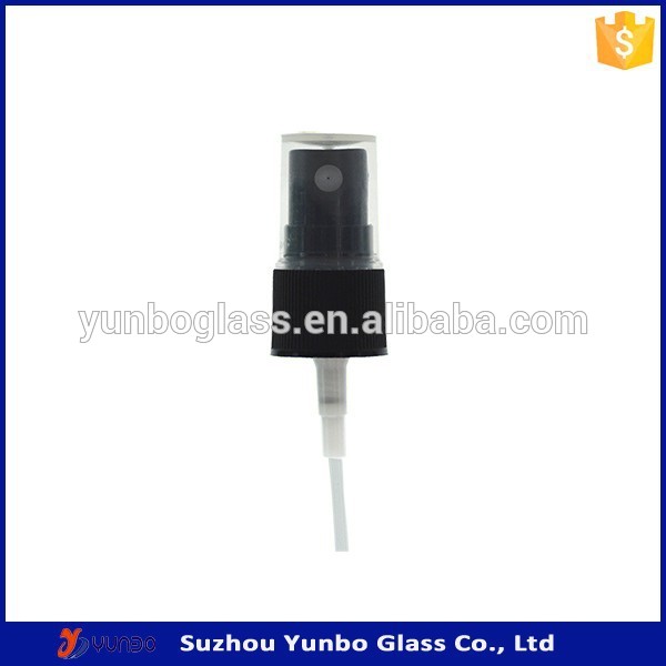 Promotion Product 15ml Glass Boston Bottle China Wholesale, 0.5oz Cobalt Blue Boston Round with Black Fine Mist Sprayer