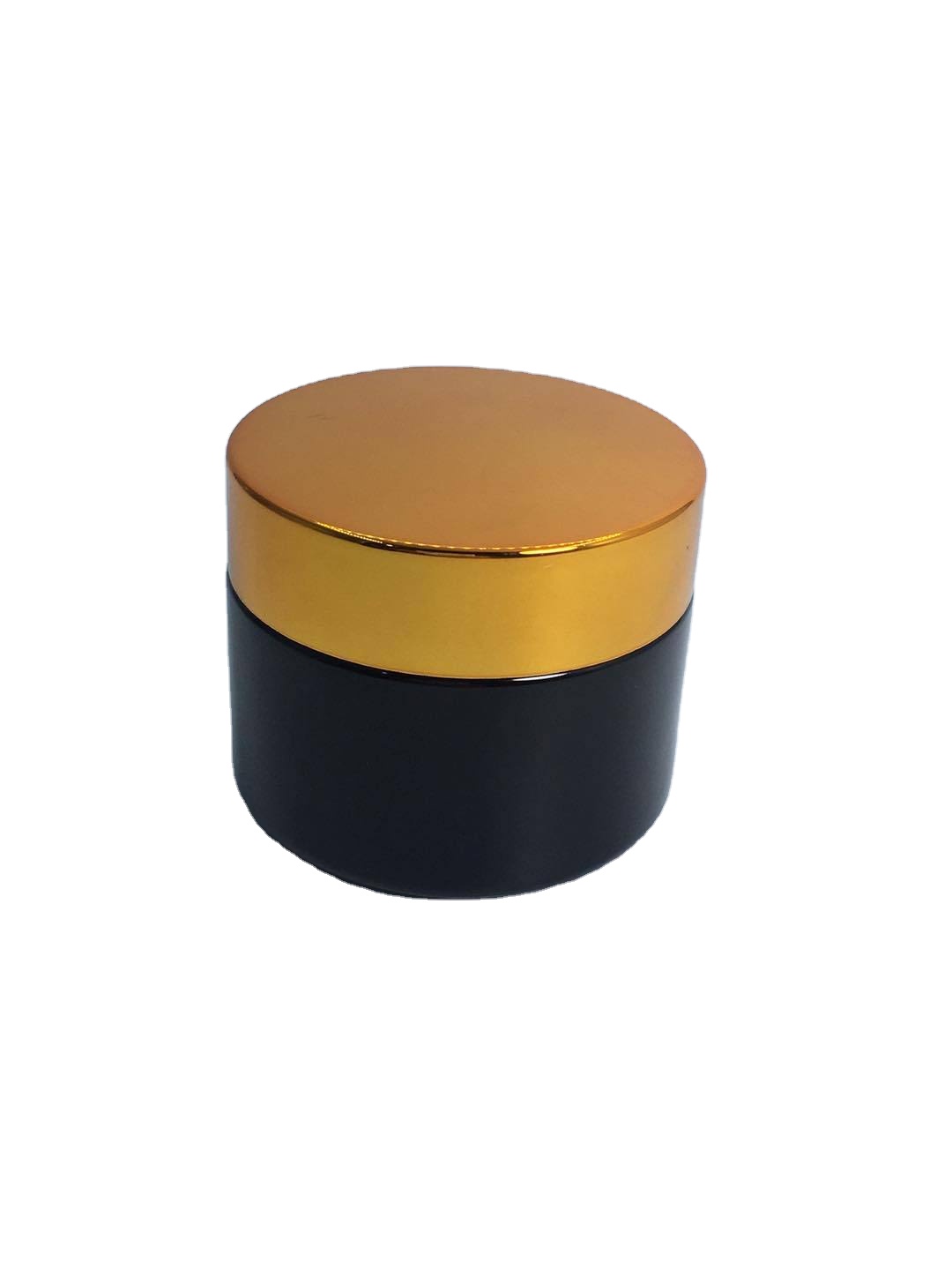 Promotion Round Black 5g 10g 30g 50g Cosmetic Cream Glass Jar With Black Lid