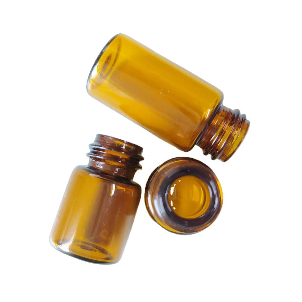 Promotion wholesale 3ml empty dropper bottle amber essential oil bottle