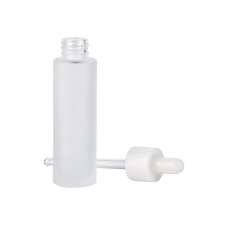 Promotional Cosmetic Packaging 10ml 30ml Frosted Essential Oil Glass Dropper Bottle