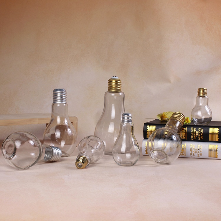 Promotional Items Led Light Bulb Shaped Drinking Cup Bottle With Straw