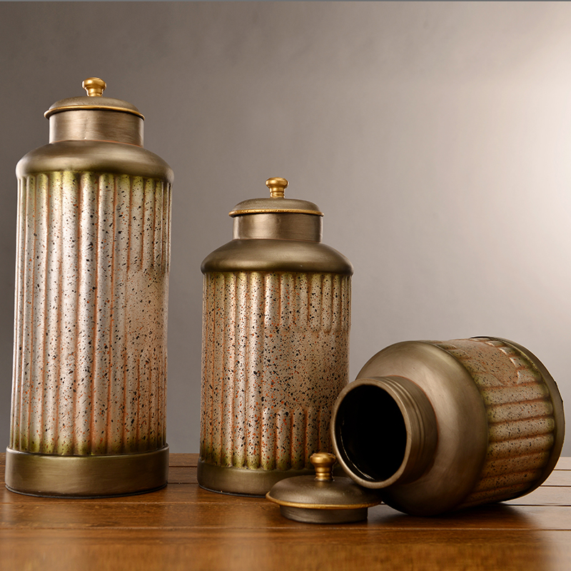 Promotional Resin Custom Size Color Home Decor Luxury Candy Jar