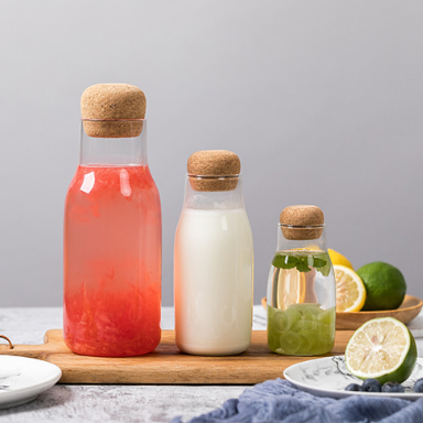 Promotional product family set customizable milk bottle
