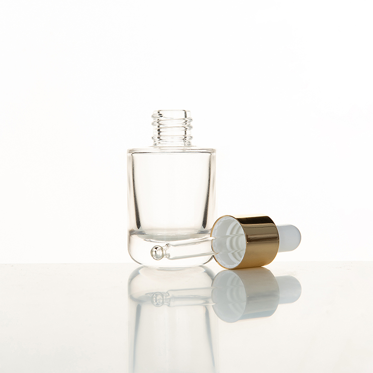 Provide customized frosted glass dropper essential oil bottles service