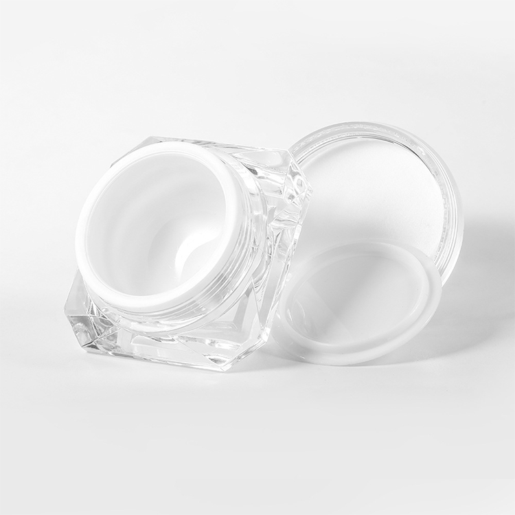 Ps Mini Diamond 5G 10G 15G 20G 30G Plastic Cosmetic Cream Jar