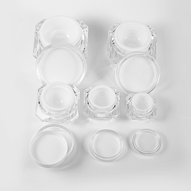 Ps Mini Diamond 5G 10G 15G 20G 30G Plastic Cosmetic Cream Jar