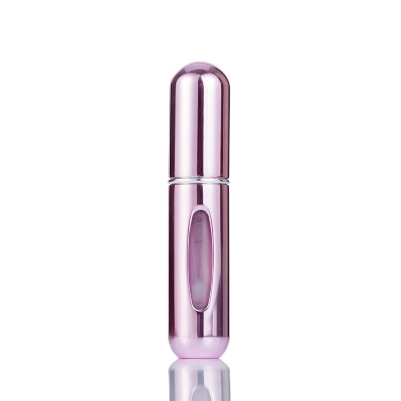 Pump Lady Mini Portable Atomizer Bottle Travel Refillable Perfume Spray Scent Pump 5ML 8ML 10ML