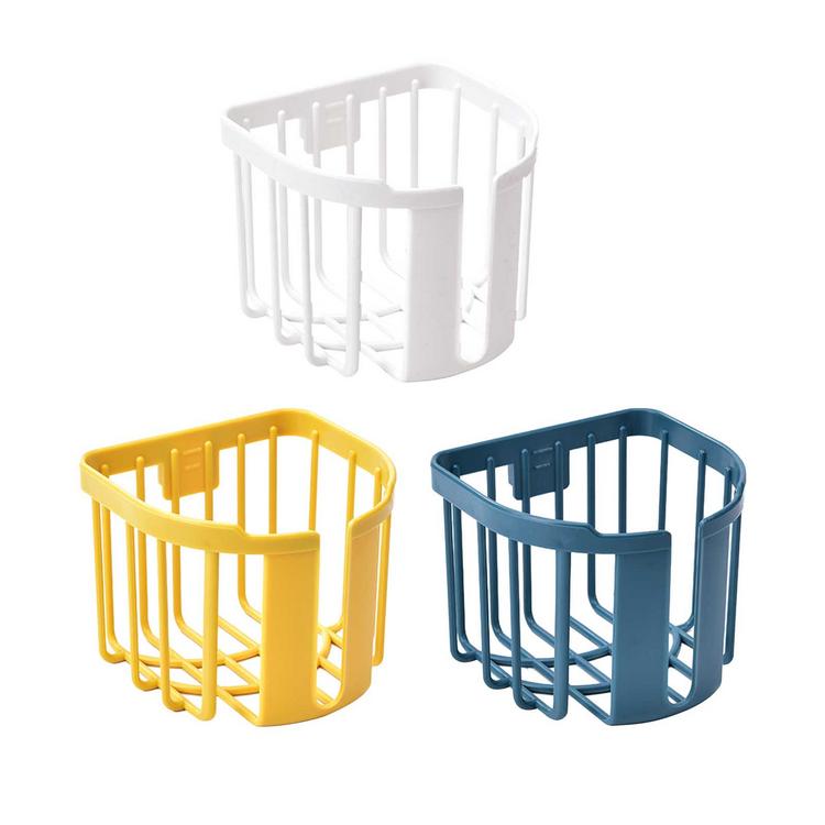 Punch-free toilet paper rack three colors toilet tissue box wall-mounted toilet rack roll paper box bathroom products