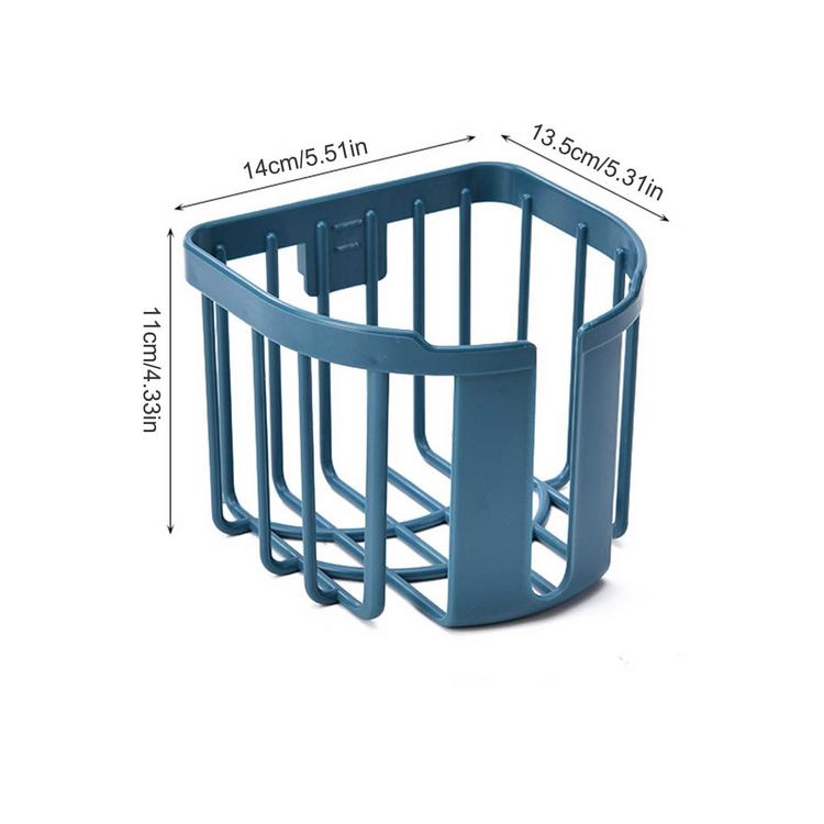 Punch-free toilet paper rack three colors toilet tissue box wall-mounted toilet rack roll paper box bathroom products