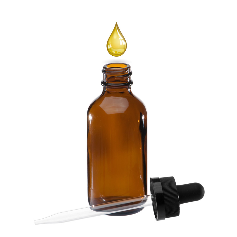 Pure Broad Spectrum Amber Glass Calibrated Dropper Tincture Bottles Near Me