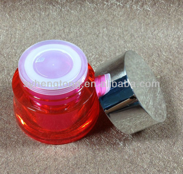 Pure White Cosmetic Plastic Jar 50g