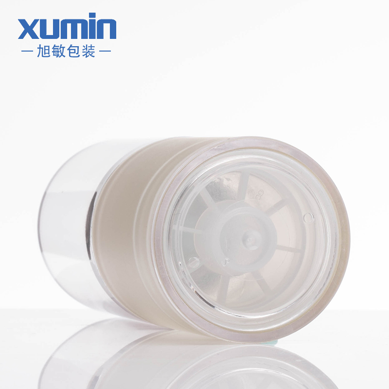 QQLR Private Label Airless Pump Bottle 30ml 50ml 80ml 100ml Cosmetic Airless Lotion Bottle Pump Bottle for Skin Care