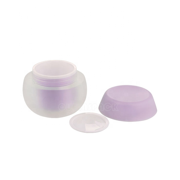 QS1010 Custom Cosmetic Plastic Cream Jar 50ML Cosmetic Packaging Cream Jar