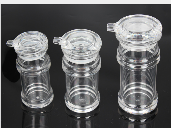 QY New Acrylic Crystal Seasoning Bottle Soy Sauce Vinegar Transparent Seasoning Bottle Storage Kitchenware On Sale