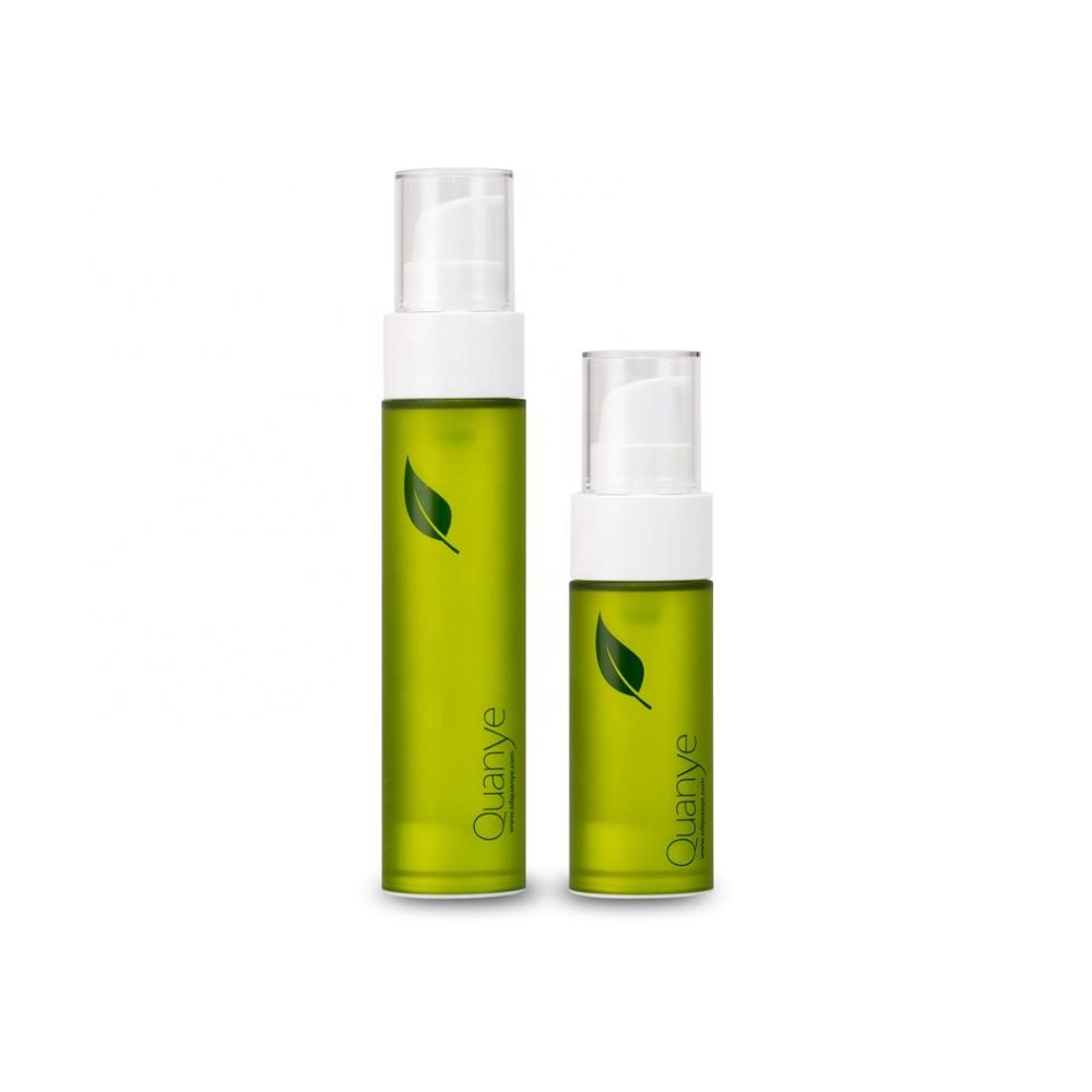 (QY-SET-003) Natural Eco-friendly Plastic Bottle Plastic Jar Cosmetic Plastic set Package