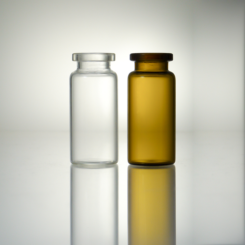 Quality 5ml 20ml 10ml glass vial for steroid 10 ml clear glass injectable bottle