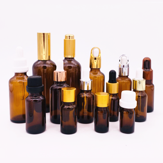 Quality Guaranteed Round Dropper Bottle 30ml Essential Oil Dropper Bottle Personal Care Screw Cap Hot Stamping